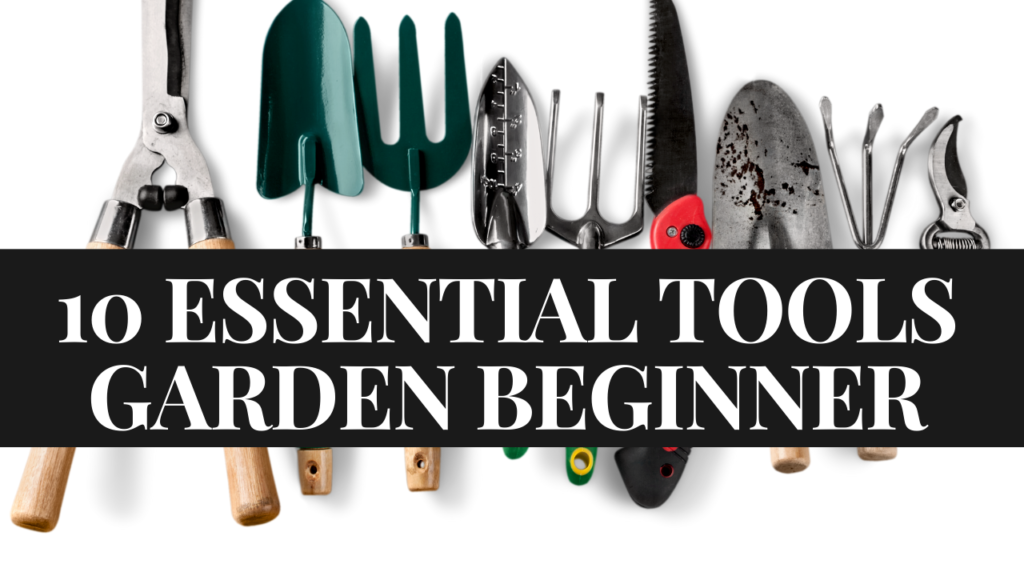 Essential Gardening Tools For Beginners Gardening For Beginners